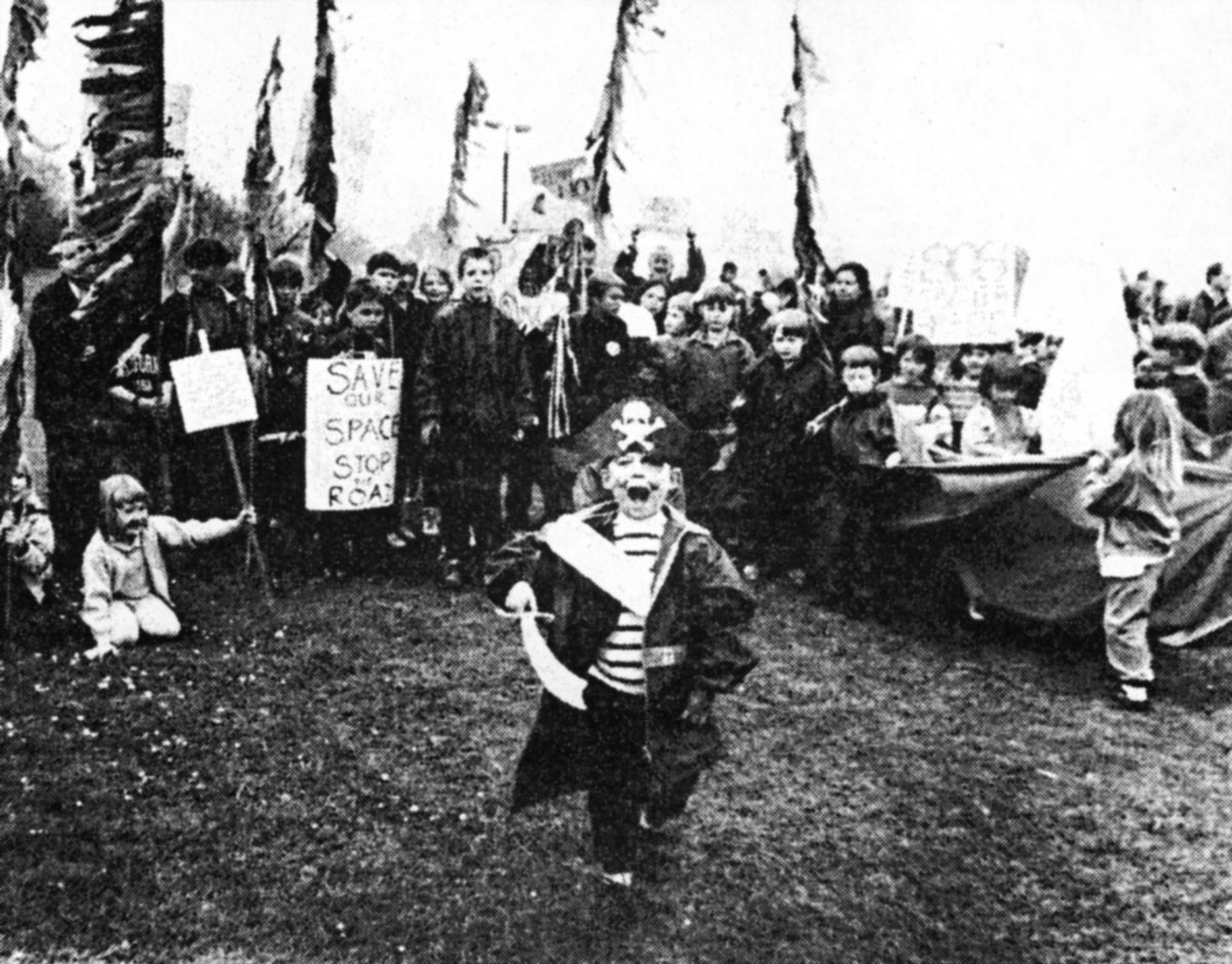 Wells Relief Road protestForest protest camp