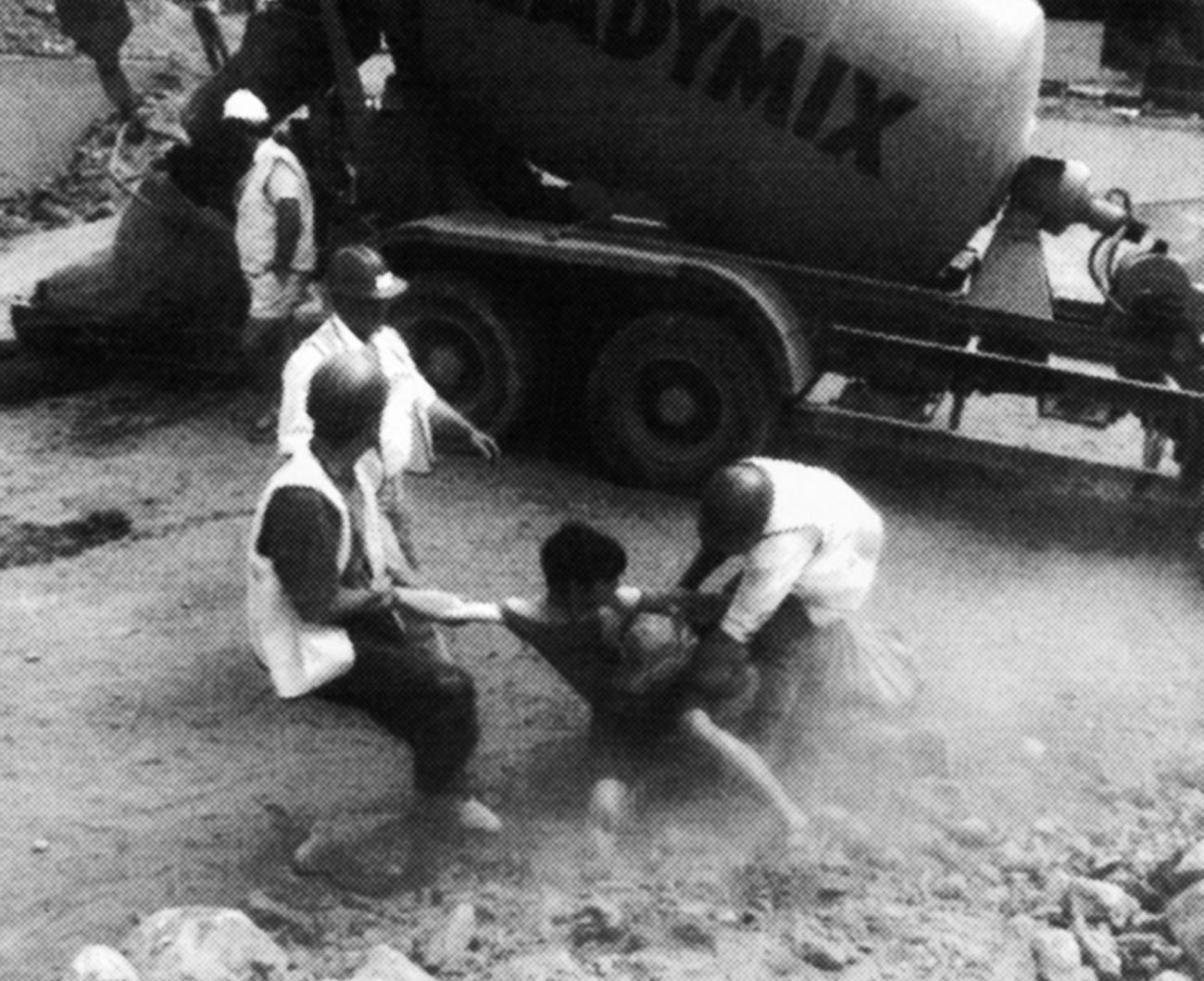 Solsbury Hill road protest 1995