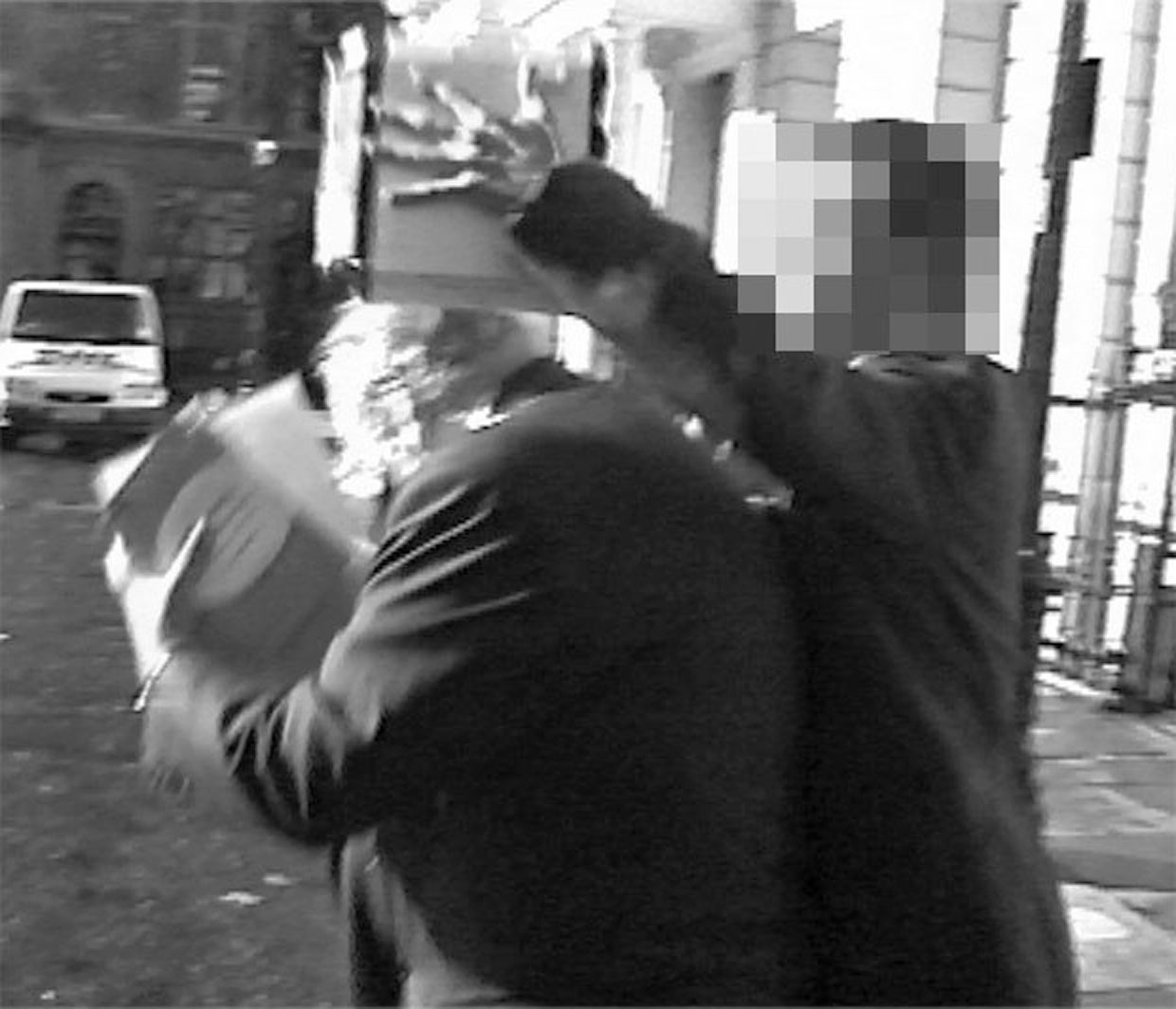 Renato Ruggiero - Director General of WTO is pied